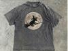 Bull Terrier Witch Shirt, Comfort Colors Full Moon Halloween Terrier Dog Tee