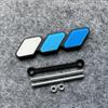 For Toyota Anti-collision Emblem 3 Grille Badge Car Protection Modified Decorative Strip
