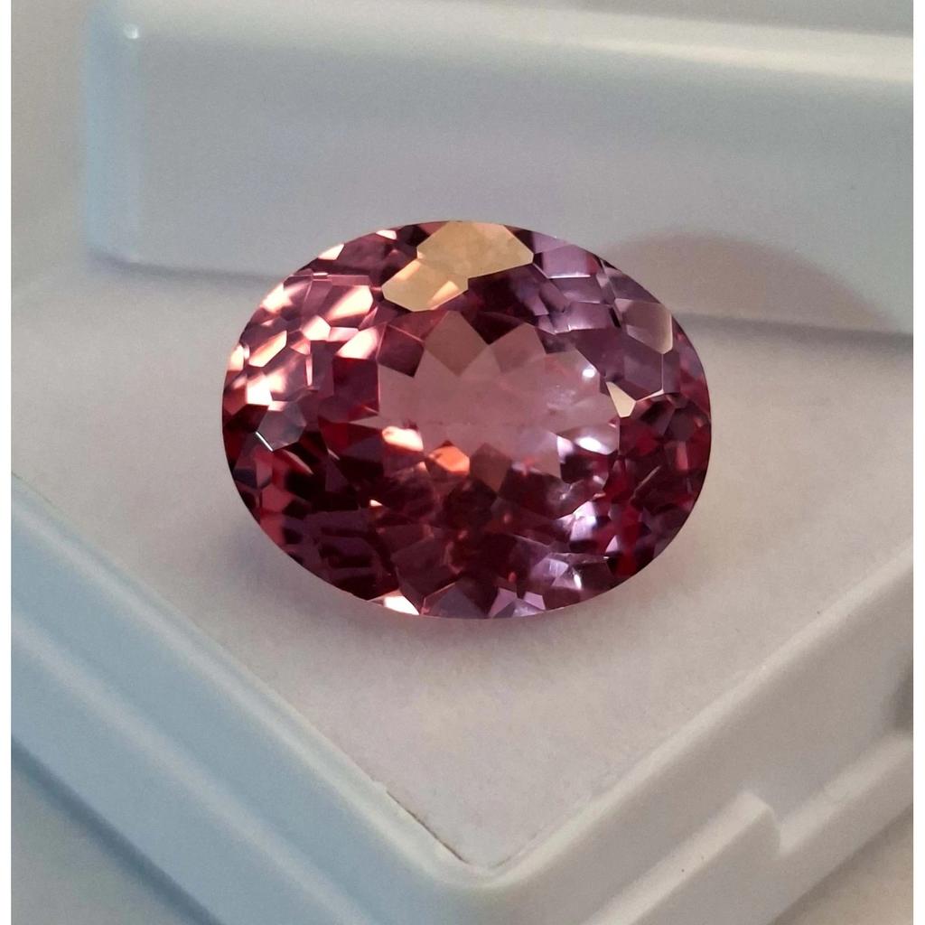 Beautiful Natural Padparadscha Sapphire Rk 469 9-11 Ct Oval Cut Gemstone