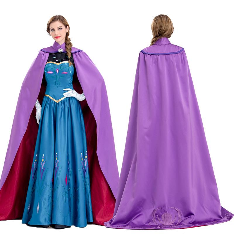 Frozen Cosplay Princess Anna Adult Halloween Costume