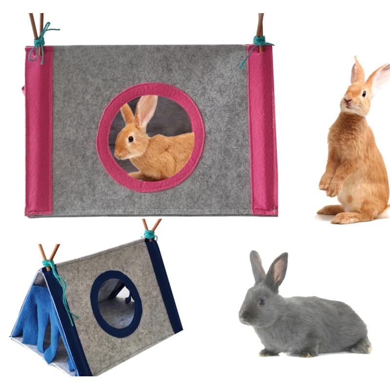 RUI RUI YU, палатка для маленьких животных, убежище, дом, гнездо для домашних животных, кровать-укрытие с круглым окном для хомяка, крысы, ежа