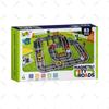 Magnetic City Road Building Blocks Set - Parent-Child Traffic Highway Magnetic Tiles Educational Toy Gift