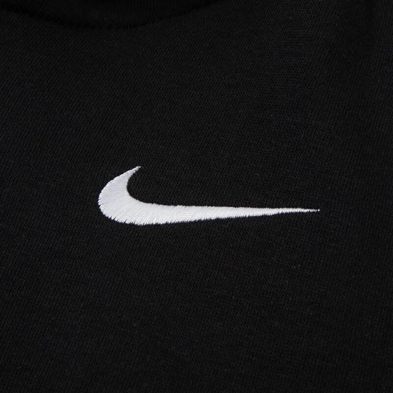 Nike Куртка с вышивкой Флис Повседневная Толстовка на молнии Детские куртки Черный FZ6562010