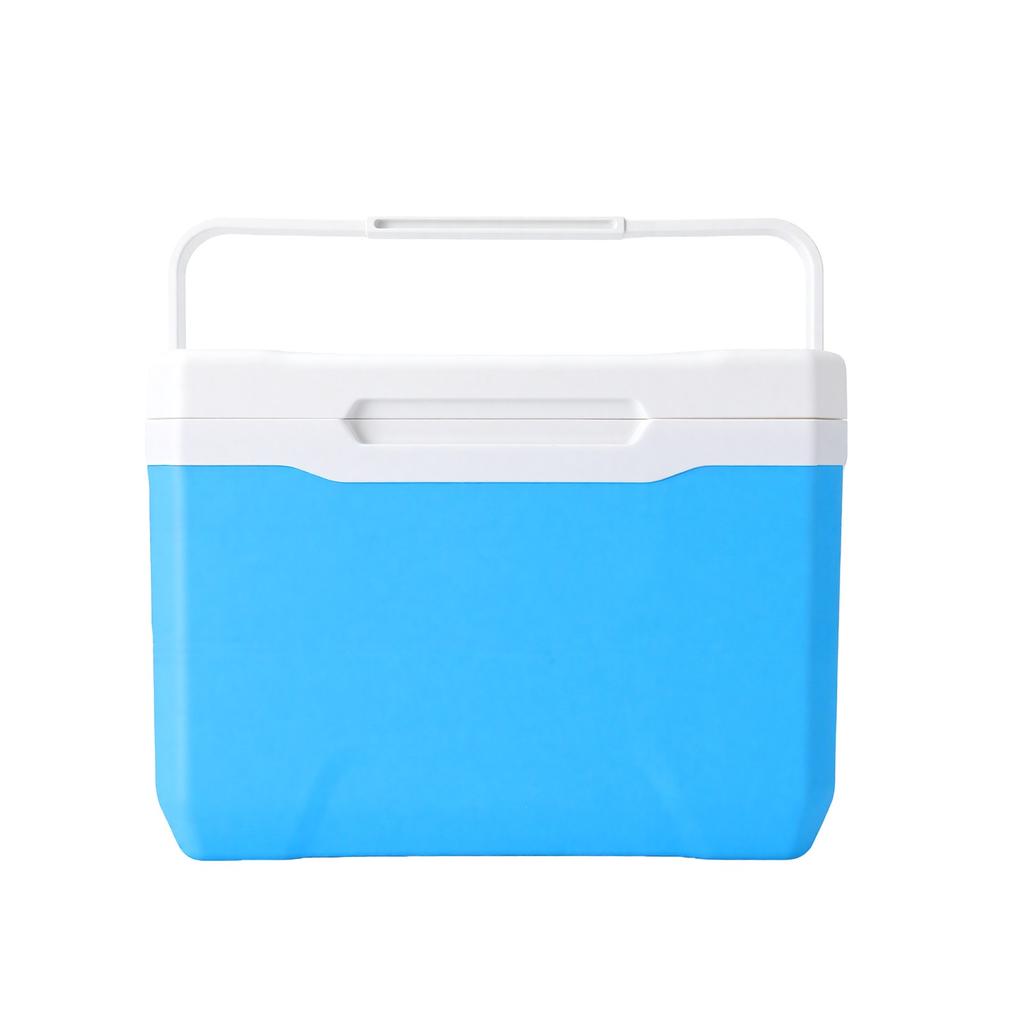 Insulated Ice Chest Box 13L Portable Ice Retention Cooler for Beach Camping Picnic Fishing Barbecue