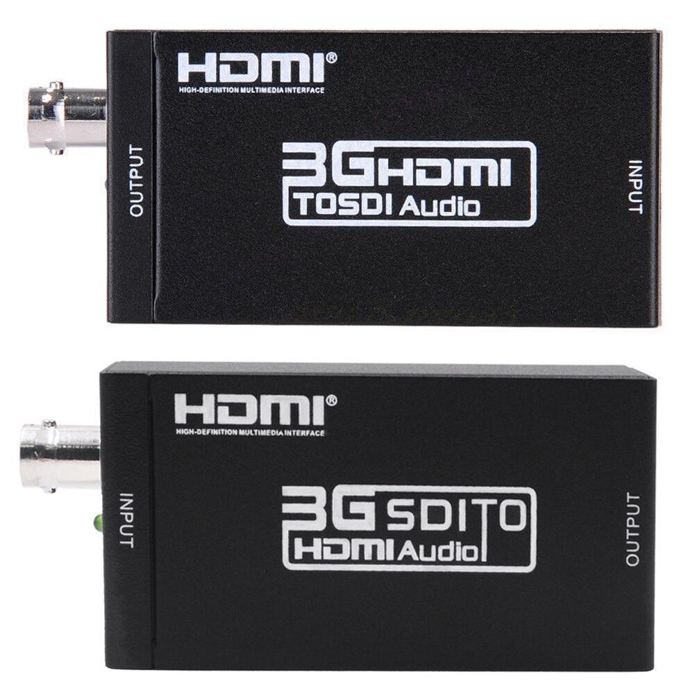 HDMI Extender Over SDI RG6 Coax Cable HD 1080P 60Hz Video Audio Sender Receiver
