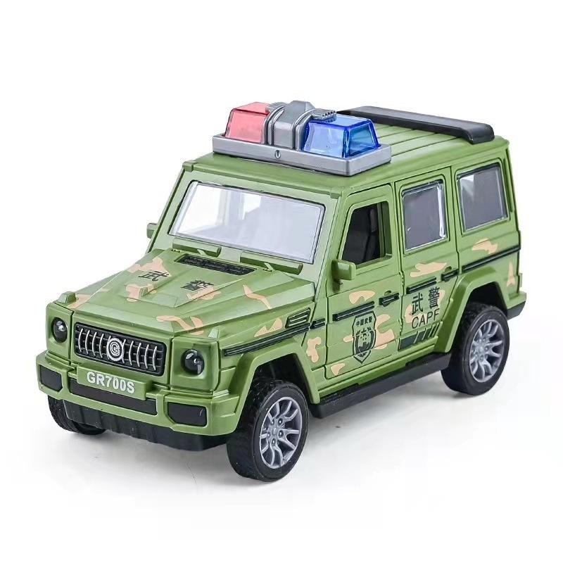 Simulation Fire Truck Ambulance Police Car Toy Models Openable Doors Non-toxic ABS for Kids Interactive Home Play