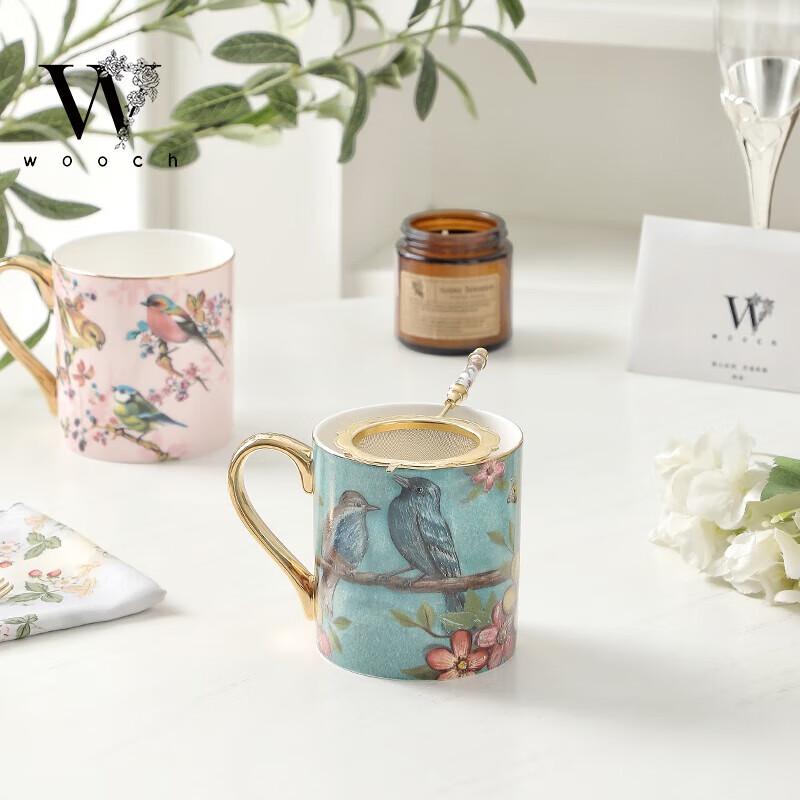 WOOCH Little Beauty Ceramic Mug Pair Gift Set