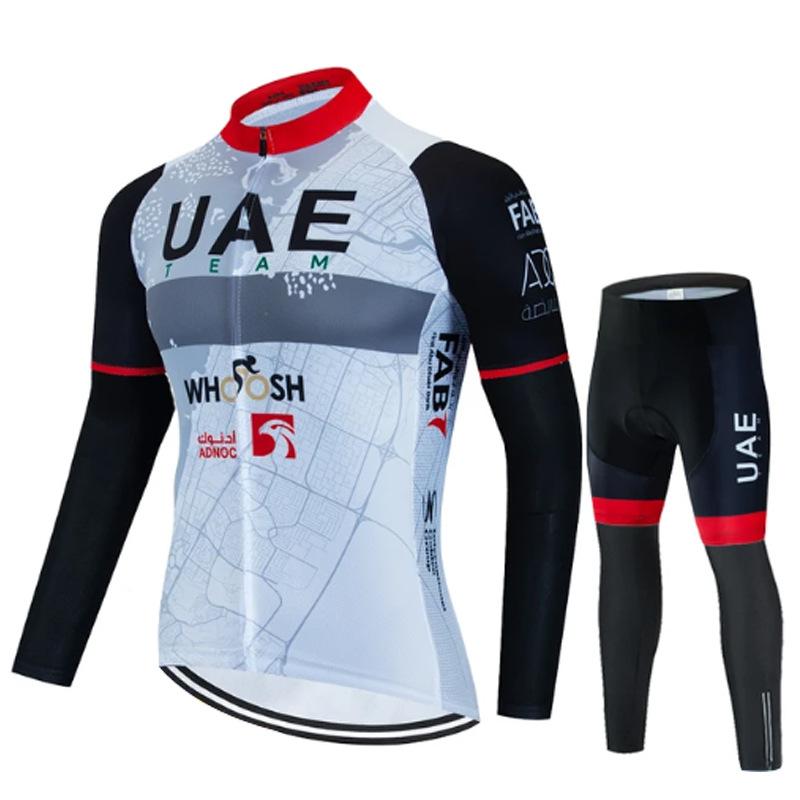 Autumn Road Bike Cycling Suit Long-sleeved Suit Team Cycling Warm Bicycle Suit