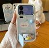 Чехол-подставка для щенка для Apple 17, чехол для мобильного телефона iPhone16Pro/Xiaomi/oppo, противоударный, полностью закрывающий