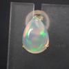 [New] K18 Pear Shape Opal Earrings [i11-7]