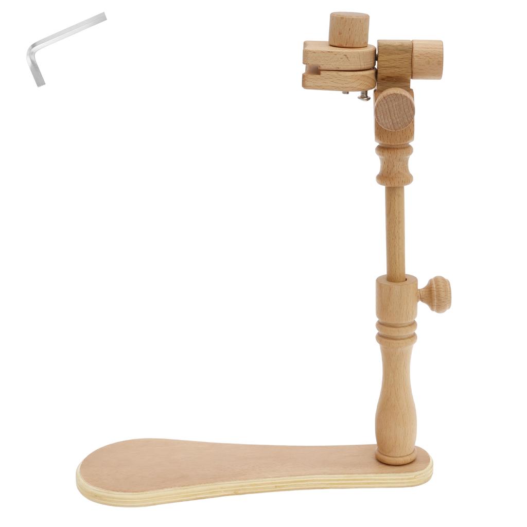 Буковый вышивальный станок-пяльцы, регулируемая подставка для пялец для вышивания крестом, настольная подставка, инструменты для шитья, рукоделия