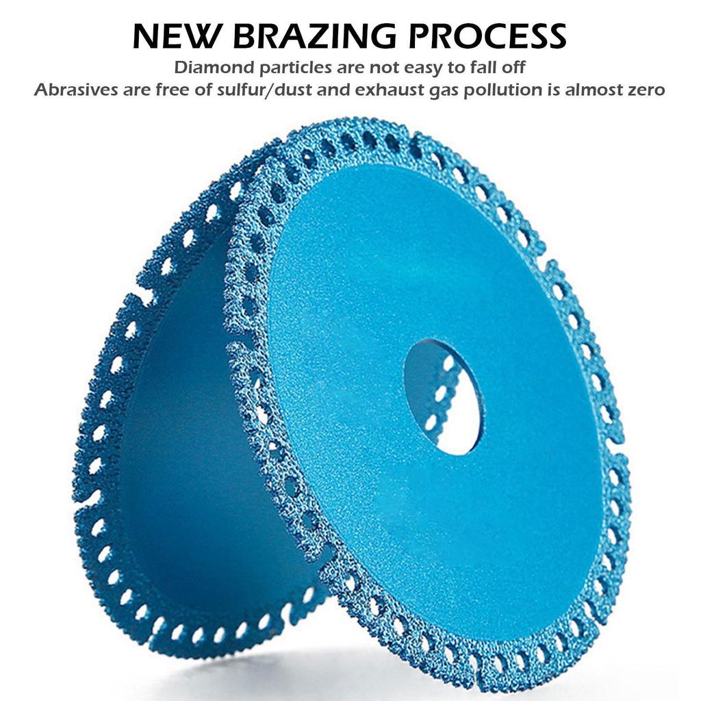 Композитное многофункциональное режущее полотно 100 мм, ультратонкое пильное полотно, керамическая плитка, стекло, режущий диск, инструмент для угловой шлифовальной машины