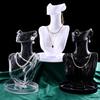 Portrait Necklace and Earring Display Stand - Jewelry Model Holder