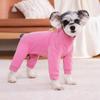 Puppy Clothes Autumn and Winter Clothes Teddy Bigbear Schnauzer Small Dog Pet Cat Clothing Bust Adjustable Four-legged Clothes