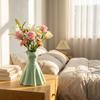 3D Printed Princess Dress shape Vase Romantic Desktop Ornament Flower Ware  Coffee Table