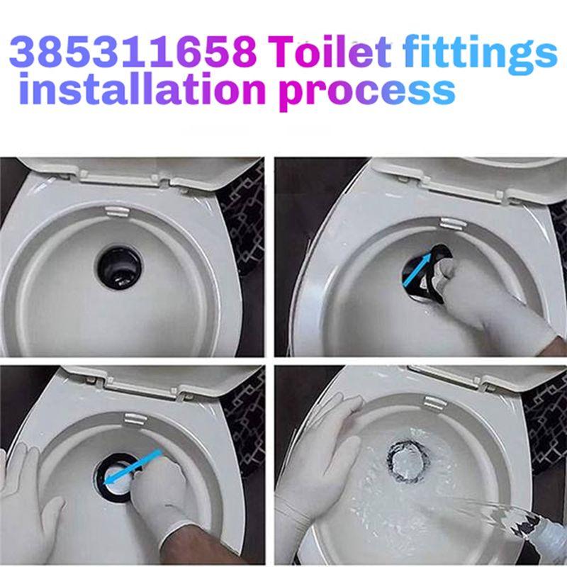 For Dometic RV 300 310 320 301 Toilet Flush Ball Seal 385311658 2PCS Motorhome Camper Trailer Toilets Accessories