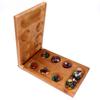 Felimore Mancala Board Game Develops Logical Thinking and Calculation Fosters Interest In and Uses Healing Natural Stones - Skills, Mathematics,