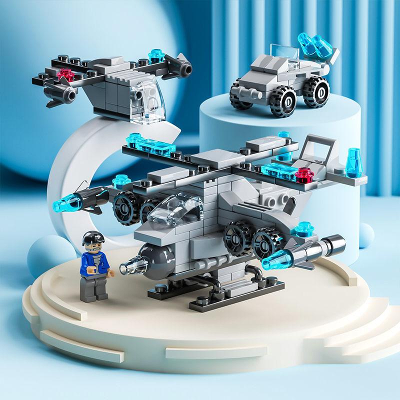 6in1 3D City SWAT Строительные блоки Уличные развивающие игрушки Кирпичи Игрушки Городская серия Блоки Игрушки для мальчиков Подарки для детей