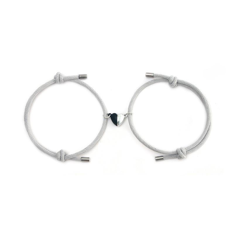 Европейский и американский браслет Love Magnet для пар мужчин и женщин - ювелирные изделия из веревки ручной работы