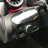 Накладка на панель управления светом автомобиля, наклейка для Mercedes Benz A CLA Class W177 C118 A180 A200 A220 CLA200, аксессуары для автомобиля