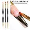 Nail Art Brush Ergonomic Handle Decorative Durable Excellent Dual Ended Line Pen Manicure Tools Supplies