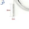 Thermocouple Stainless Steel Probe RTD PT100 Temperature Sensor 0.5/1/2/3/4/5M Waterproof 4mm*30mm Shielded Braide Wire