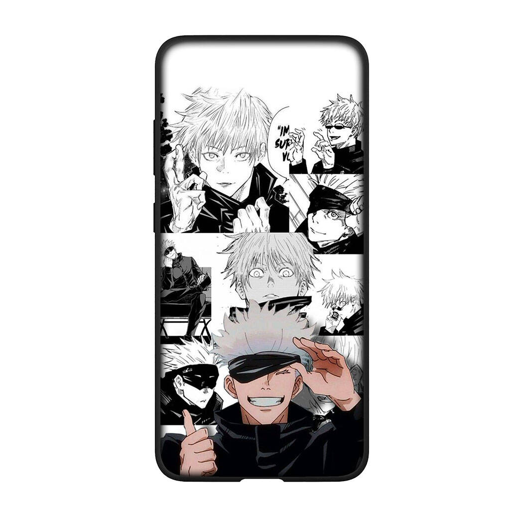 Для iPhone 17 16 15 Xiaomi Poco F7 F8 X7 C85 C75 C71 M8 Redmi Note 14 13 12 11 Pro Max 14C 13C 15C A3 A4 Чехол для телефона Jujutsu Kaisen Годзё Сатору