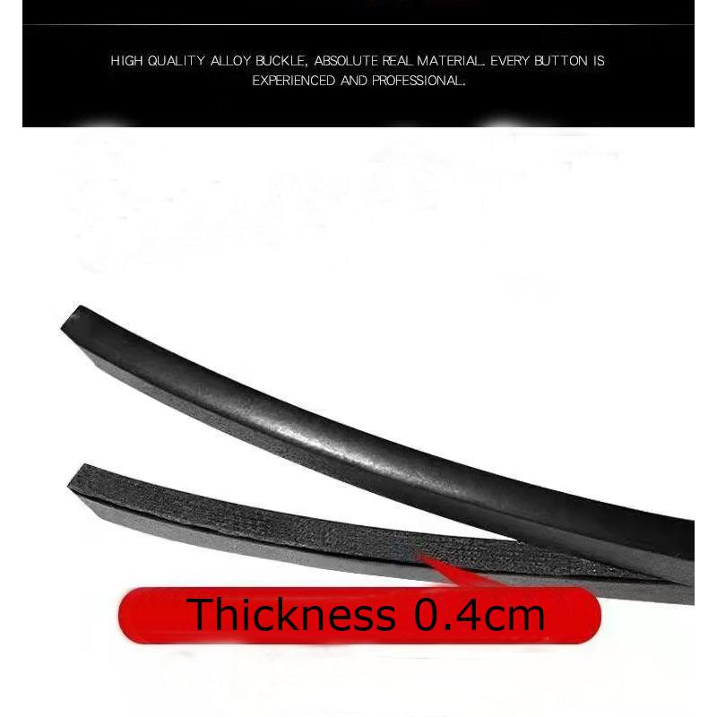 New Men High Quality Belt Automatic Buckle Black Leather Men's Belt