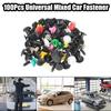 Vehicle Car Bumper Clips Mixed Auto Fastener Retainer Rivet Door Panel Car-styling