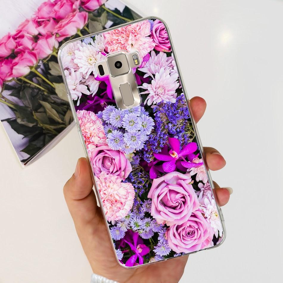 Чехол для Asus ZenFone 3 ZE520KL ZA520KL Asus ZenFone3 Z017D Z017DA Z017DB 5.2" Модный Мягкий Силиконовый TPU Задняя Крышка Телефона