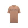 CK/Kundalik Ishga Qatnovchi Keng Keng Yelkali Qisqa Yengli Erkaklar Topi Beaver-Brown 40HM890-210