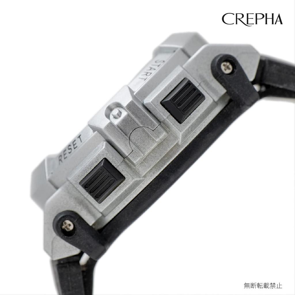 Цифровые часы Solar Rechargeable Urethane Belt Black [Clefa] Мужские TE-D052-SV