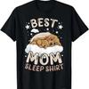 Best Mom Sleep T Shirt Labrador with Puppy Mother's Day