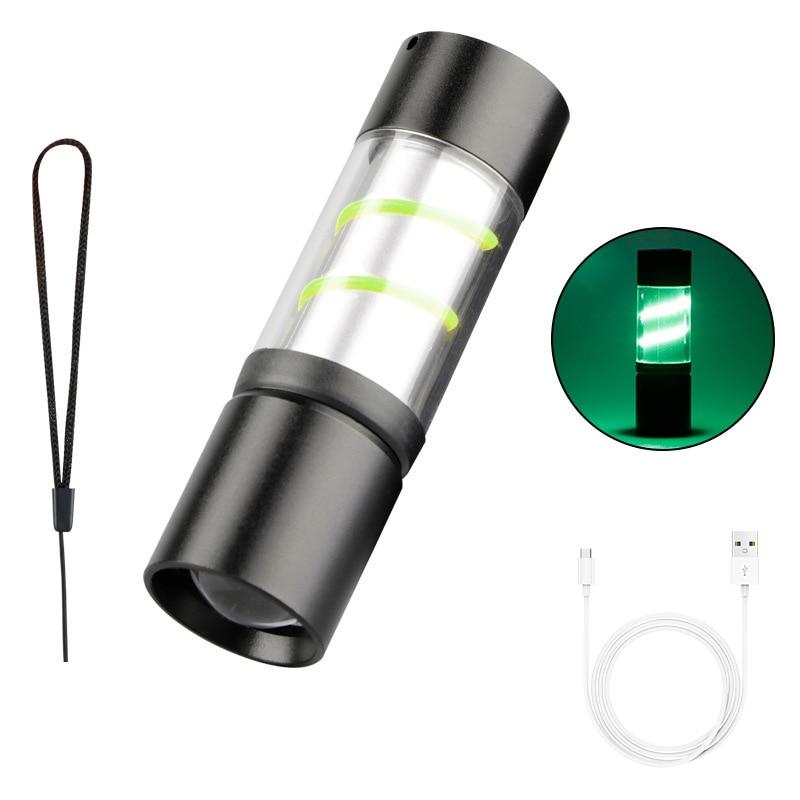 Multifunctional Retro Camping Light LED Atmosphere Light Type-C USB Rechargeable 4 Modes Waterproof Fishing Camping Emergency De
