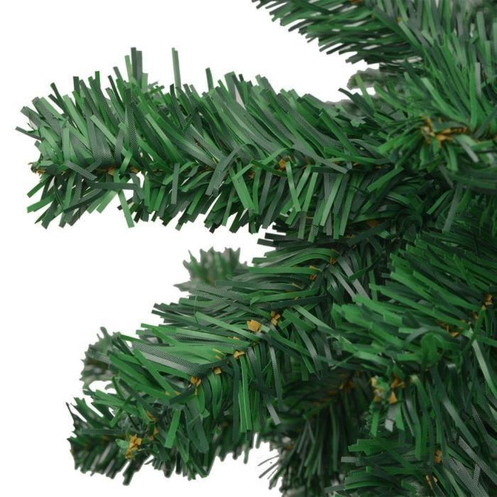 VidaXL Sapin de Noël artificiel L 240 cm Vert