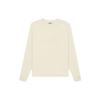 Fear of God Essentials SS21 Basic Logo Long Sleeve T-Shirt Unisex Tops Cream FOG-SS21-560