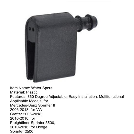 Регулируемый на 360 градусов автомобильный рычаг стеклоочистителя, простая установка, распылительная насадка для мойки, струя струи