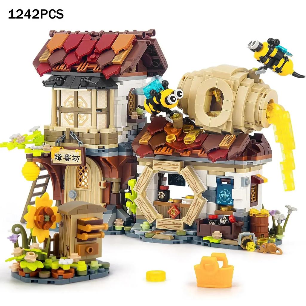 TOYLINX Серия мини-креативных мастерских - Вид улицы фермы Японские развивающие игрушки, Подарки на фестиваль для детей