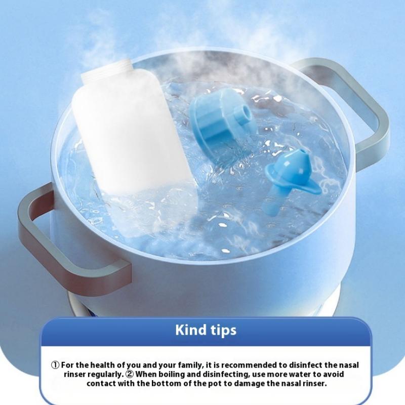 240/250 мл Очиститель для промывания носа Назальный ирригатор Бутылка для промывания Защита для носа Предотвращение аллергического ринита Синусита Взрослый Ребенок Пот Нети