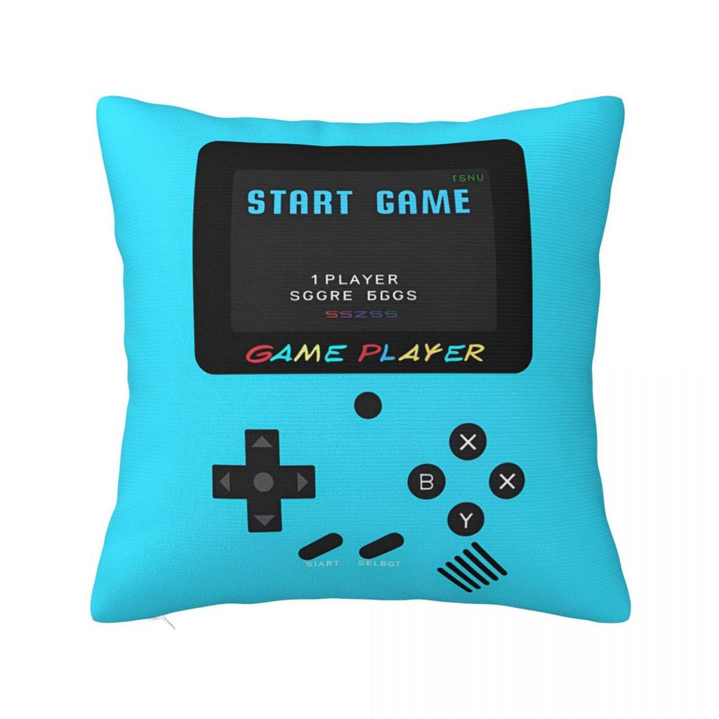 Games Console Pillow Cases 90S Gaming Cushion Covers Awesome Zippered Decorative Throw Pillow Case Cover For Sofa 40*40Cm