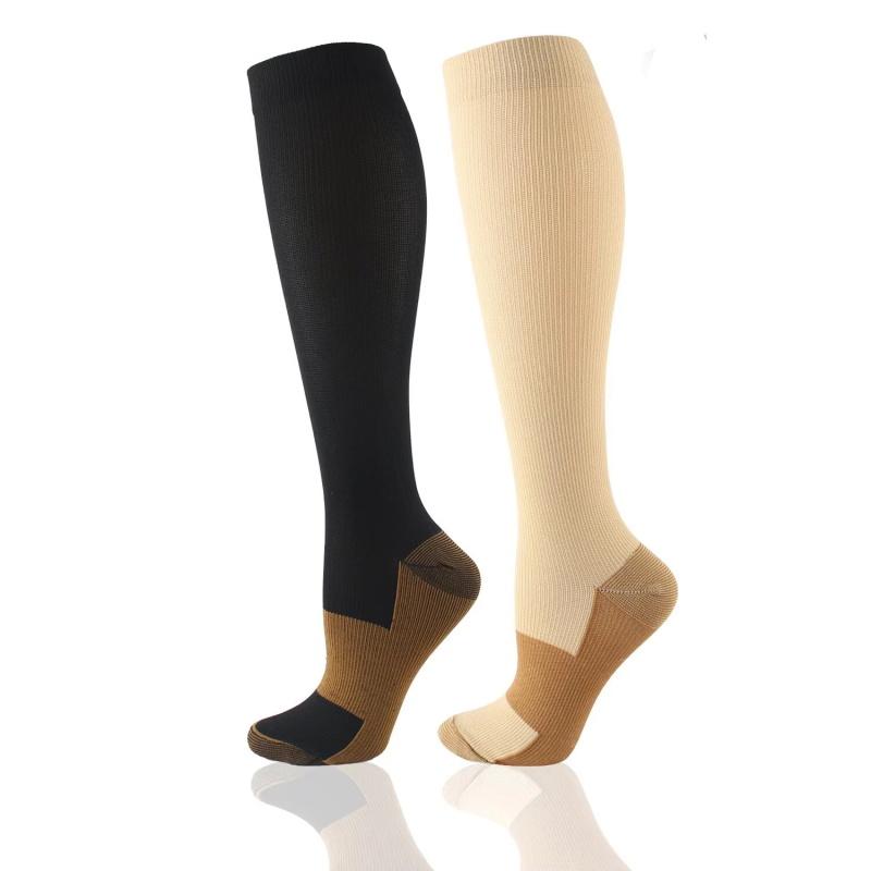 1 пара компрессионных носков Alpha Sole Alphasole Compress Socks с градуированной поддержкой для бега