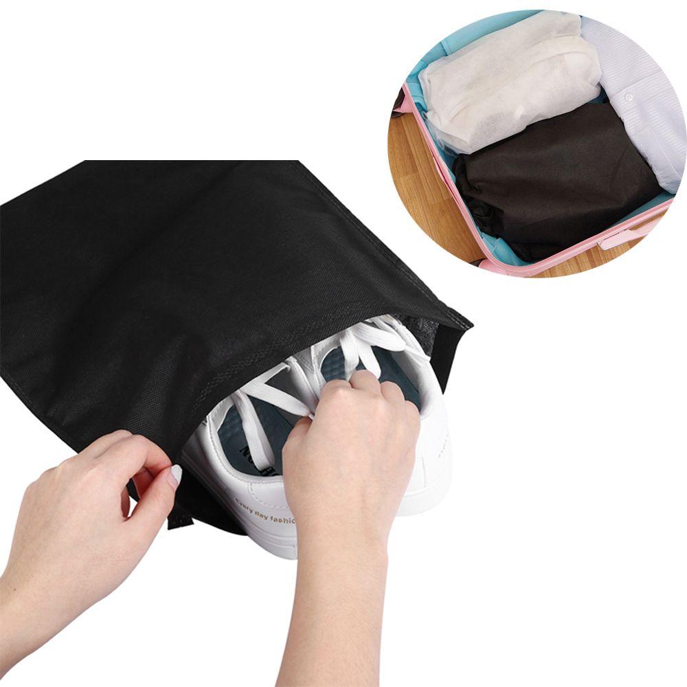 5 PCS Travel Carry Sack Portable Protector Container Drawstring Shoes Bag Storage Pouch