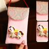 Chinese Style Good Lucky Money Bag Cartoon Gift Envelopes Cloth Red Envelope  New Year Gift