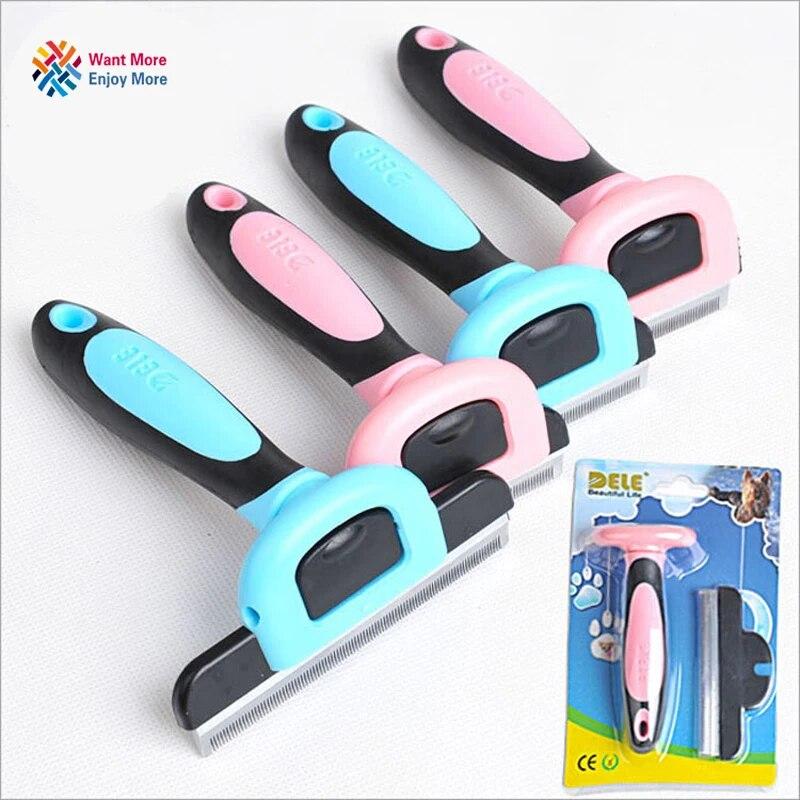 Расчески для удаления волос с собак, щетка для ухода за кошками, инструменты для ухода за домашними животными, съемная насадка для стрижки домашних животных, триммер для домашних животных, расчески, Furmins для кошек и собак