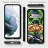 For Samsung Galaxy S24 S23 iPhone 16 15 14 Xiaomi Redmi Note 13 12 11 8Plus 9 Pro Max X XR Phone Case Lovely Roronoa Zoro One Piece Luffy OPPO Huawei