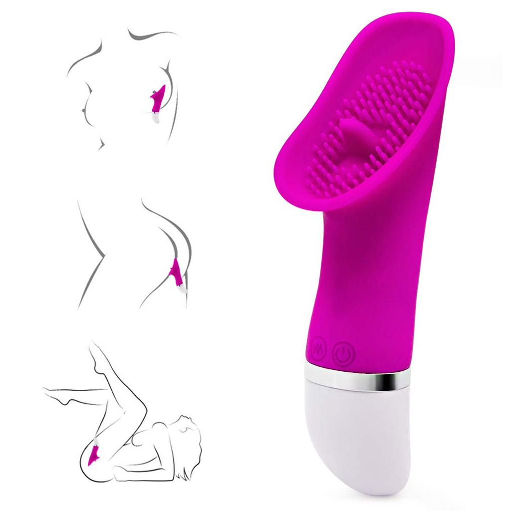 Vibrating Female Masturbator Dildo Tongue Masturbator For Women