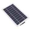 5W Solar Panel DC Female Monocrystalline Portable Small Solar Charging Panel for Laptop Radio
