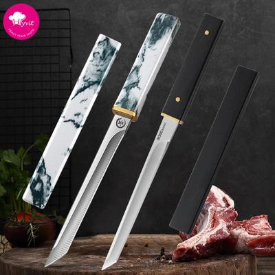 Универсальный нож для барбекю, рыбы, фруктов, стейка, пластиковая ручка, кухонные ножи, острые кости, мясницкий нож, поварской топор, мясо