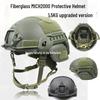 New MICH2000 Action Fiberglass Riot Helmet for Special Forces Training, 1.5KG