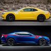 Car Waist Line Stickers For Chevrolet Camaro ZL1 Z28 RS SS Long Stripes Sport Styling Vinyl Film Decals Auto Tuning Accessories